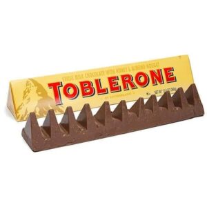 Toblerone GIANT Milk Chocolate Nougat Almond Bar 12.6oz